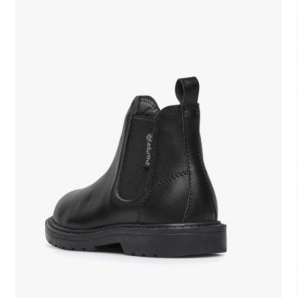 NWT NATURINO PICCADILLY Chelsea Leather Boots in Black - Picture 4 of 15